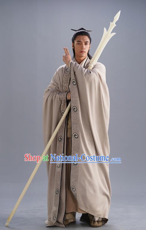 Film Creation of the Gods I Kingdom of Storms Er Lang God Yang Jian Clothing China Ancient Shang Dynasty Superhero Costumes