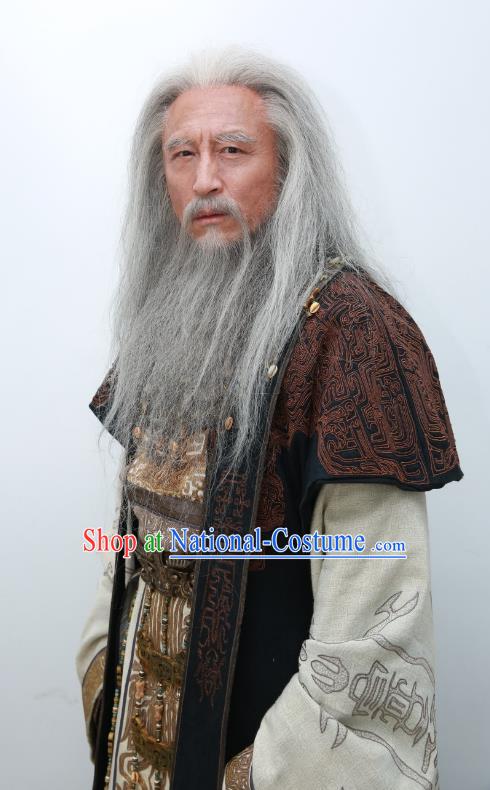 China Ancient Shang Dynasty Official Costumes Film Creation of the Gods I Kingdom of Storms High Priest Bi Gan Clothing