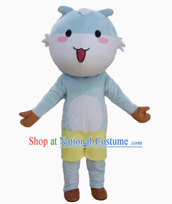 Customized Event Animal Donkey Mascot Doll Clothes Performance Costume Little Donkey Man Wears Walking Flyer Doll Costume