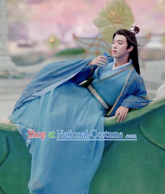 Drama Chong Zi Young Lord Zhuo Hao Clothing China Ancient Swordsman Costumes Traditional Hanfu Childe Garments