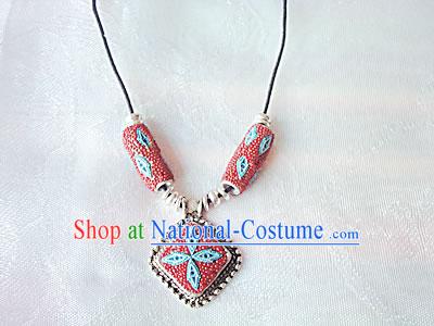 Tibet Sea Blessing Coral Necklace 2