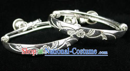 Tibet Baby Silver Bracelet_couple_