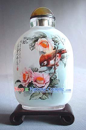 Snuff Bottles With Inside Painting Birds Series-Beautiful Bird