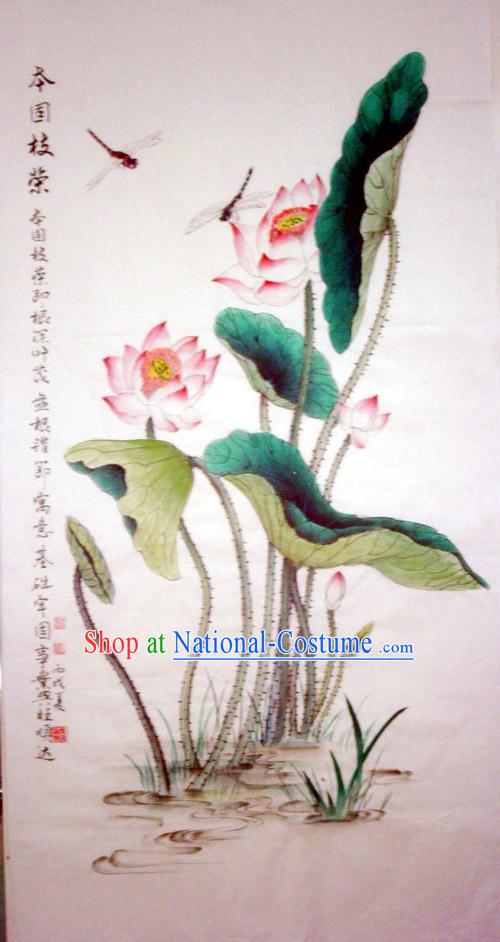 Chinese Traditional Painting with Meticulous Detail Painting-Thrush