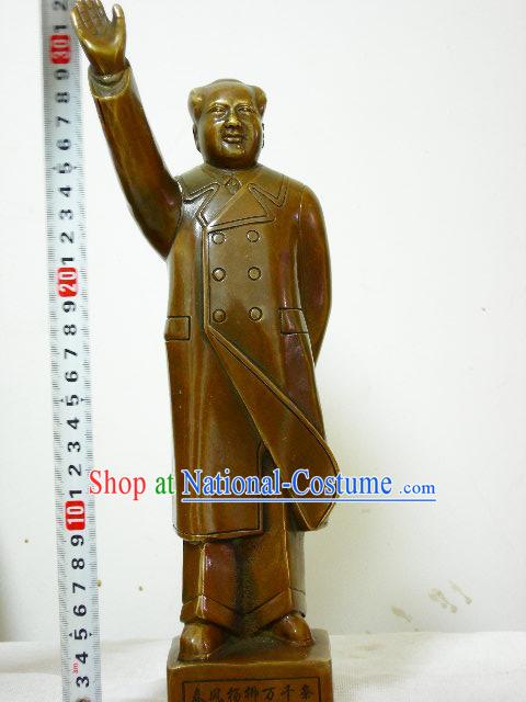 Chinese Classical Brass Collectibles-Chairman Mao Zedong