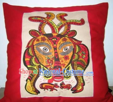 Chinese Classical Fok Cushion-Cow King