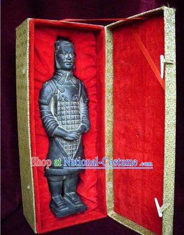 Chinese Terra Cotta Warrior Reproduction Standing Statue