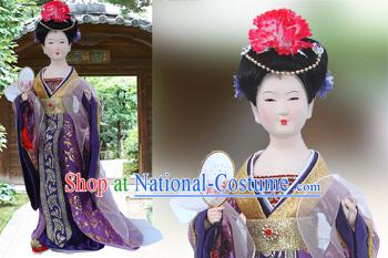 Handmade Peking Silk Figurine Doll - Tang Dynasty Beauty Empress 4