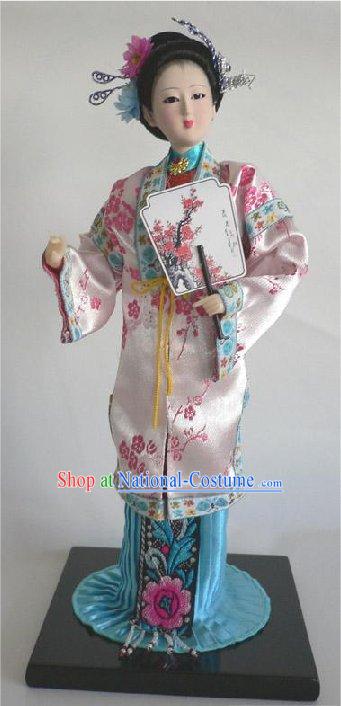 Handmade Peking Silk Figurine Doll - Li Zhi