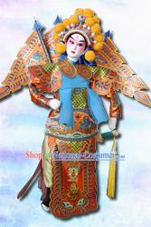 Handmade Peking Silk Figurine Doll - Yue Jia Jiang