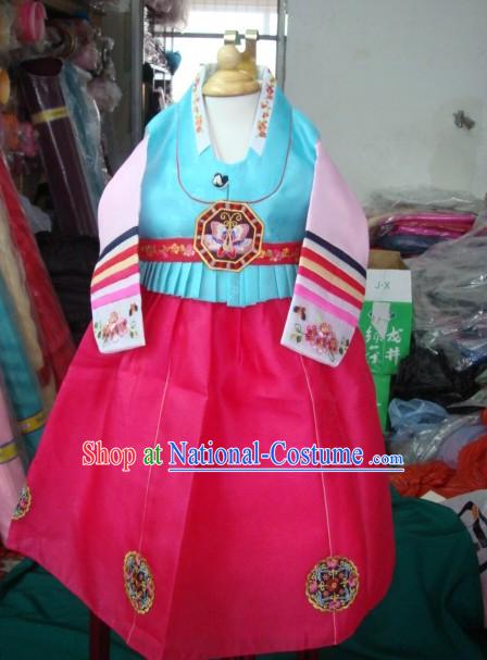 Korean Traditional Handmade Hanbok for Children