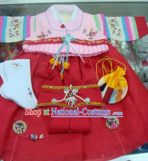 Korean Traditional Handmade Hanbok for Children