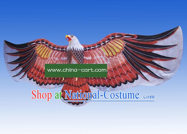 Super Large Chinese Weifang Hand Painted and Made Kite - Eagle