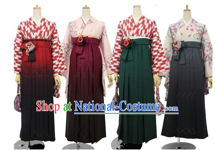 Custom Made Traditional Japanese Kimono According to Your Requirements