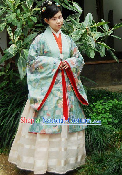 Ancient China Song Dynasty Costume Complete Set