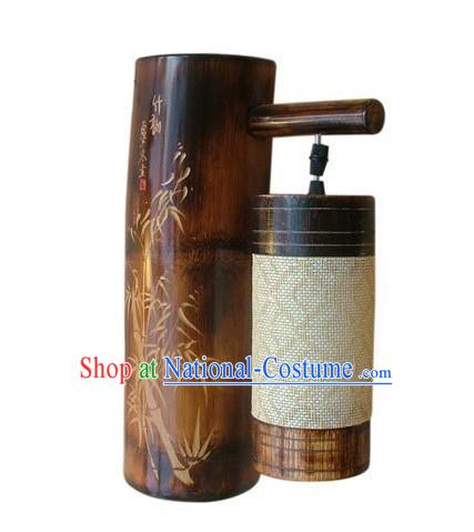 Chinese Traditional Bamboo Wall Lantern