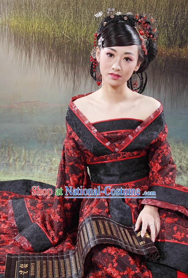 Ancient Imperial Chinese Empress Costumes Complete Set