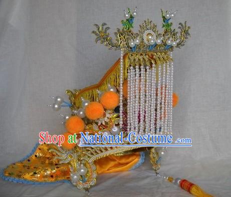 Chinese Ancient Jade Emperor Hat