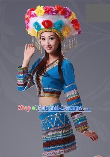 Chinese Taiwan Gaoshan Clothing Set