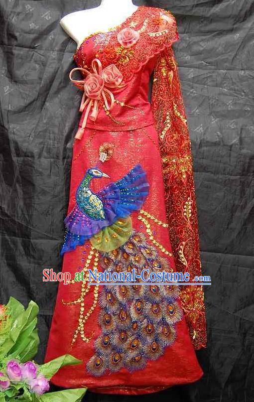 Traditional Thailand Wedding Dress for Women