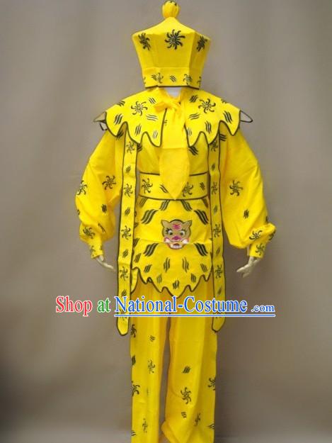 Chinese Traditional Monkey King Costumes Complete Set