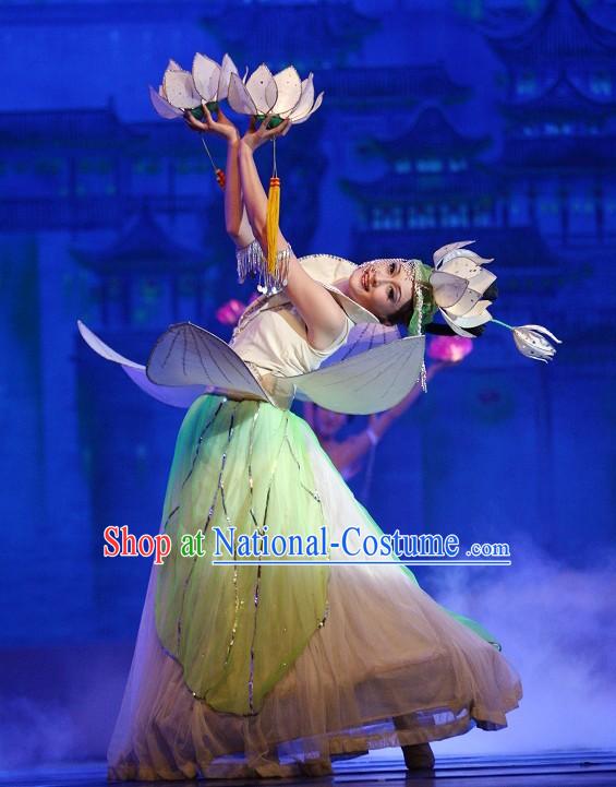 Jasmine Flower Dance Costume Complete Set