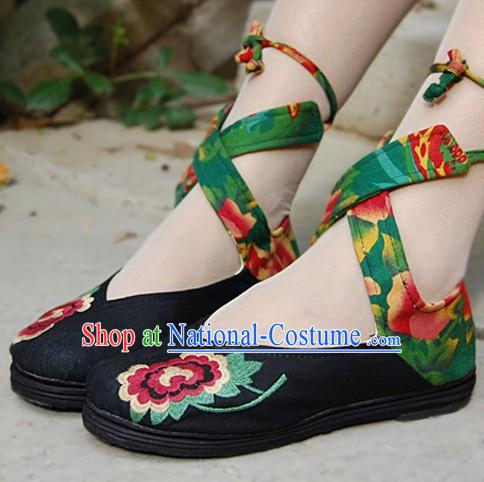 Chinese Traditional Cloth Dance Shoes for Women