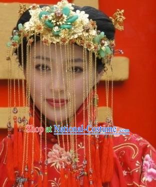 Ancient Chinese Brides Wedding Phoenix Coronet