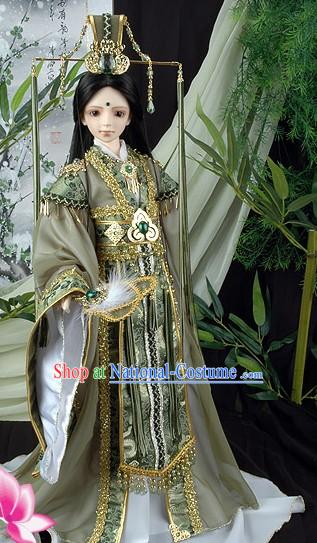 Ancient Chinese Emperor Costumes Complete Set