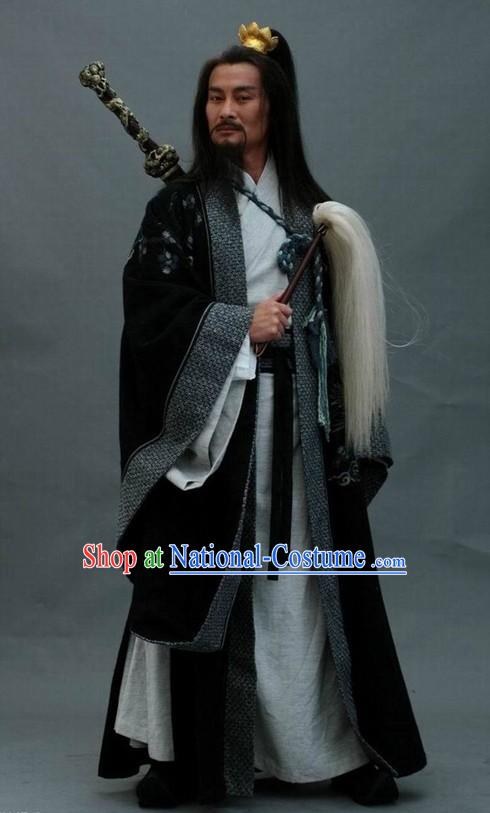 Chinese Taoist Costumes and Horsetail Whisk