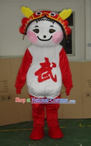 Chinese Olympic Games Mascot Costumes Complete Set