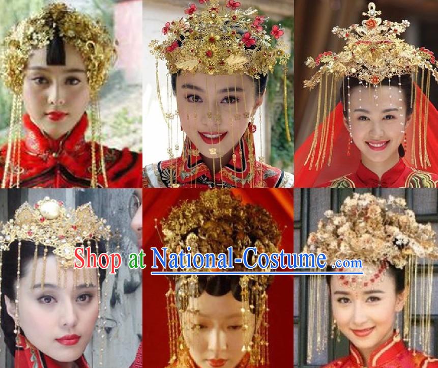 Custom-Made Chinese Crown, Wigs and Hair Decoration for Men