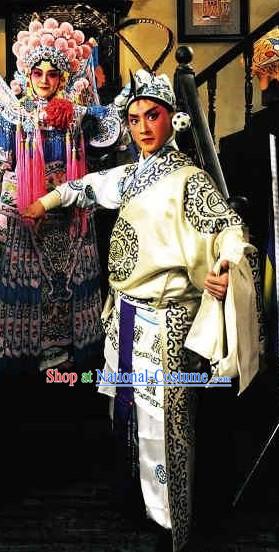 Chinese Peking Opera Wusheng Costumes Full Set