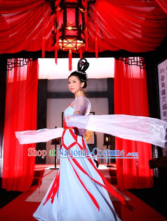 Ancient Chinese Tang Palace Female Dance Costumes