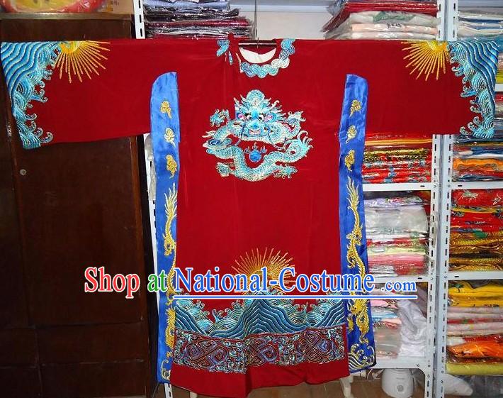 Chinese Opera Prime Minister Dragon Robe Costumes