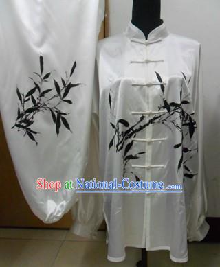 Traditional Chinese Silk Bamboo Kung Fu Clothing