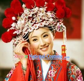 Supreme Chinese Classical Wedding Phoenix Crown for Bride