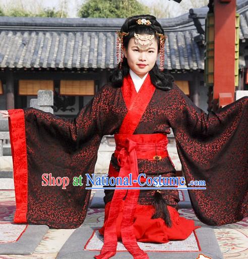 Ancient Chinese Han Empress Wedding Dress for Women