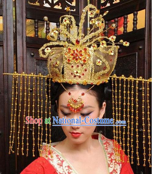 Ancient Chinese Style Palace Empress Crown