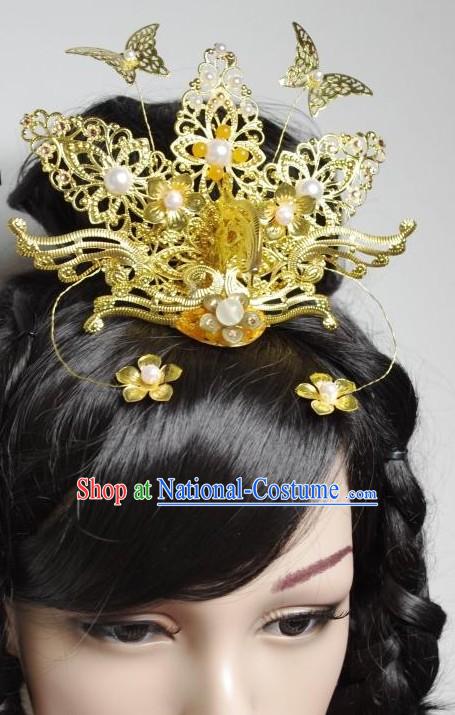 Chinese Classical Handmade Wedding Phoenix Hair Accessories for Brides