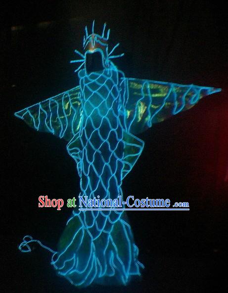 Electric Cold Lights Luminous Stage Performance Dance Costumes Complete Set