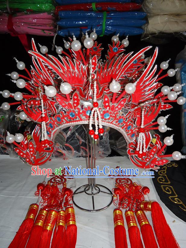 China Beijing Opera Phoenix Crown