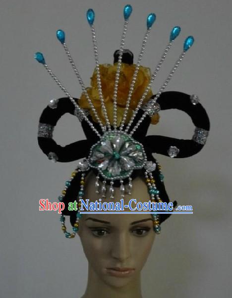 Chinese Classical Dancing Peacock Hair Accessories