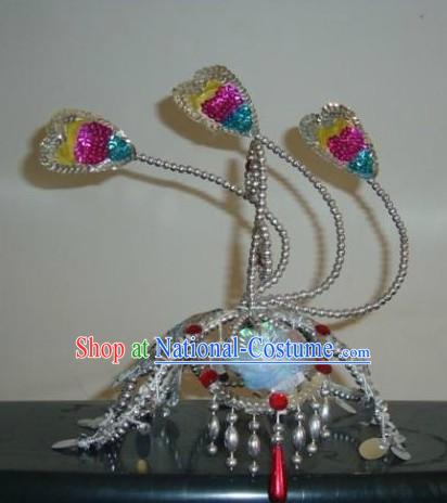 Chinese Classical Peacock Dance Headpiece