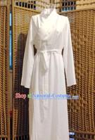 Ancient Chinese White Hanfu Robe for Men or Women