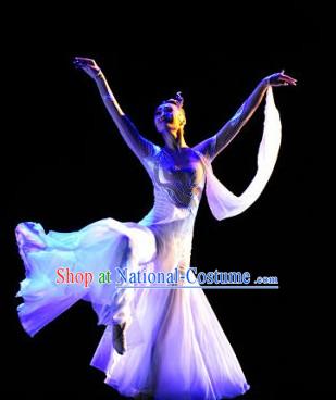 Stage Performance Solo Dance Costumes and Headwear for Women