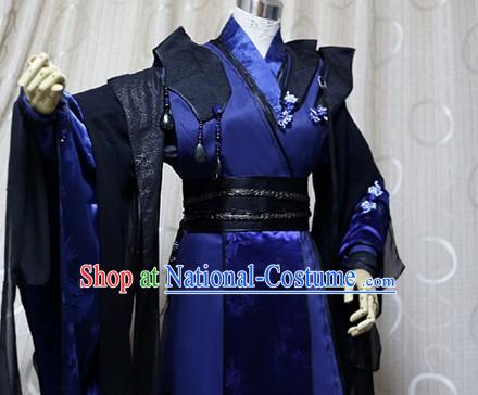 Ancient Chinese Imperial Prince Cosplay Costumes Complete Set for Men