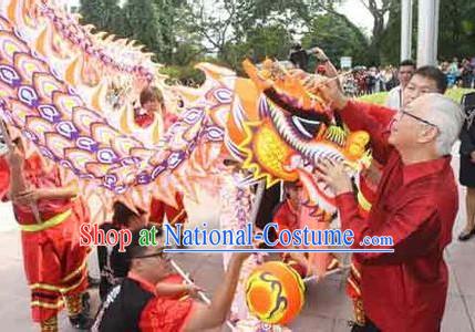 Big Ceremony Opening Supreme Luminous Dragon Dancing Costume Complete Set