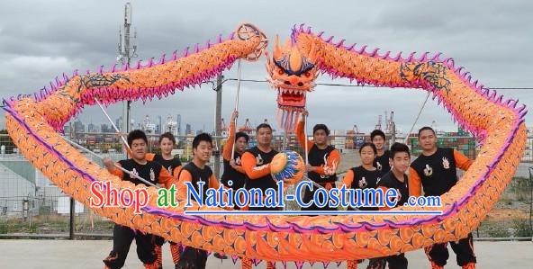 Supreme Dragon Dance Head and Costumes Complete Set