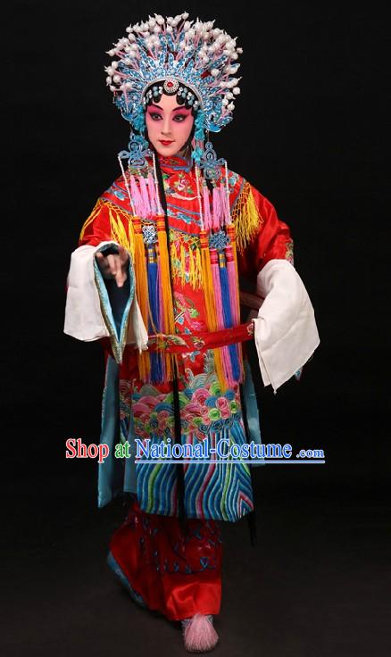 Chinese Embroidered Phoenix Wedding Dress for Women